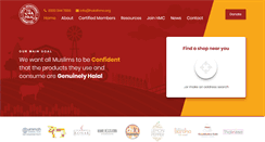 Desktop Screenshot of halalhmc.org